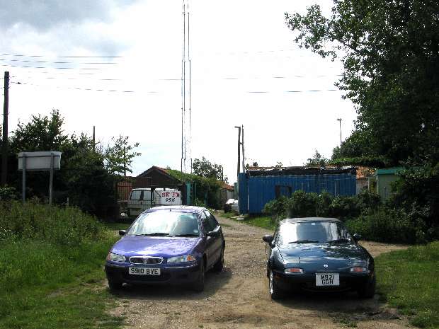 Entrance to BRFM site