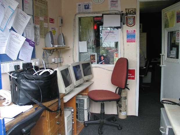 Entrance to ISO Unit