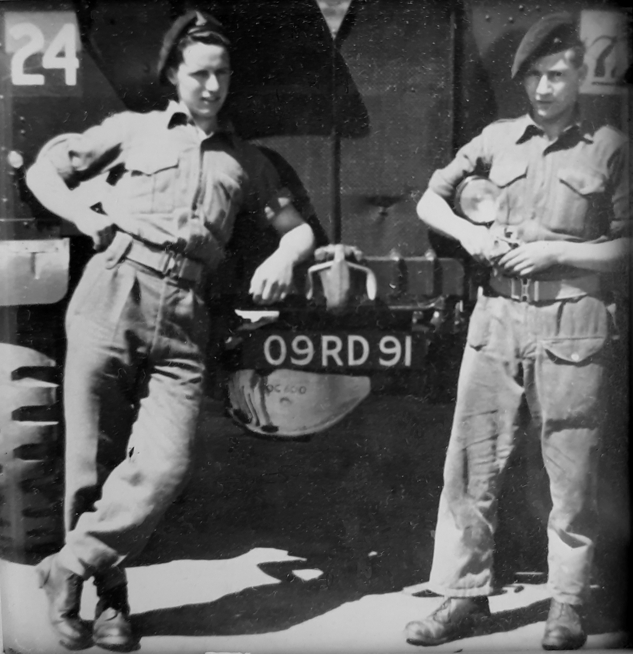 Bernard Kelly right with his pal Yorkie