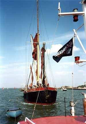 Barge off Whitstable