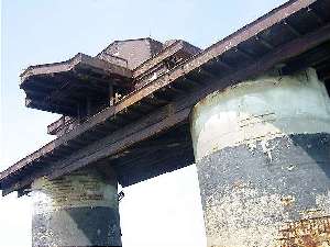 Knock John underside to north west