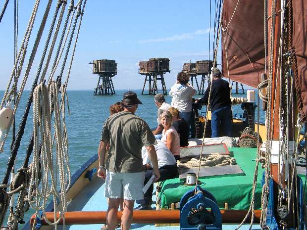 Off Red Sands Army Forts