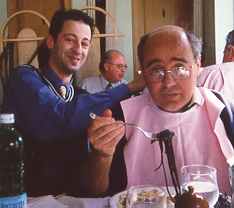 Mark Mizzi & Joe Zamitt at lunch Mark Mizzi & Joe Zamitt at lunch