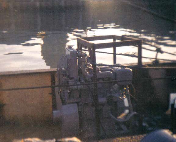 Lister Petter generator on Maasai Warrior Lister Petter generator on Maasai Warrior