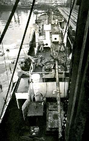 Mi-Amigo foredeck Mi-Amigo foredeck