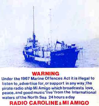 Caroline propoganda hand out