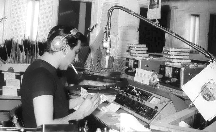 Don Allen in Caroline North Studio