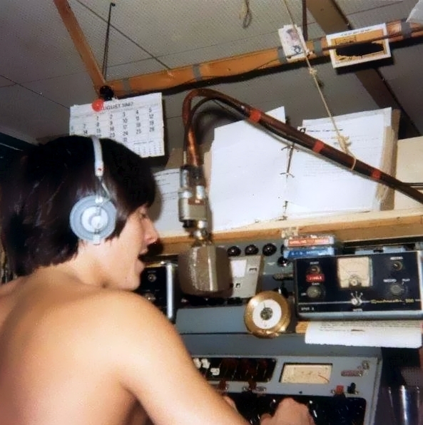 Tony Prince on Caroline North in 1967