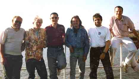Group picture rear deck Ross Revenge Group picture rear deck Ross Revenge