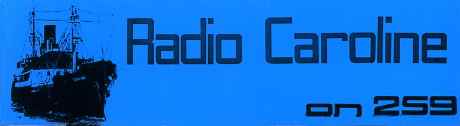 1970 Radio Caroline 259 Sticker