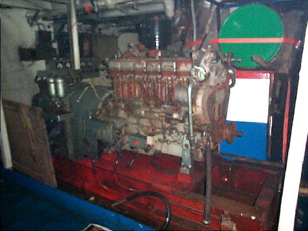 Lister 6 cylinder generator