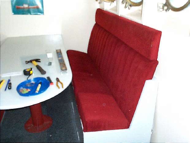 Mess Room seating finished