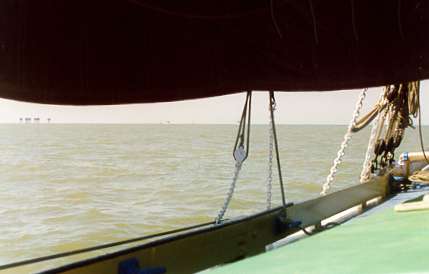 Shivering Sands & Knock John distant