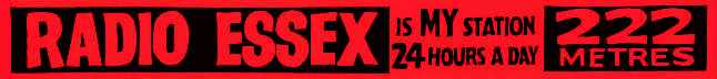 Radio Essex 222 sticker