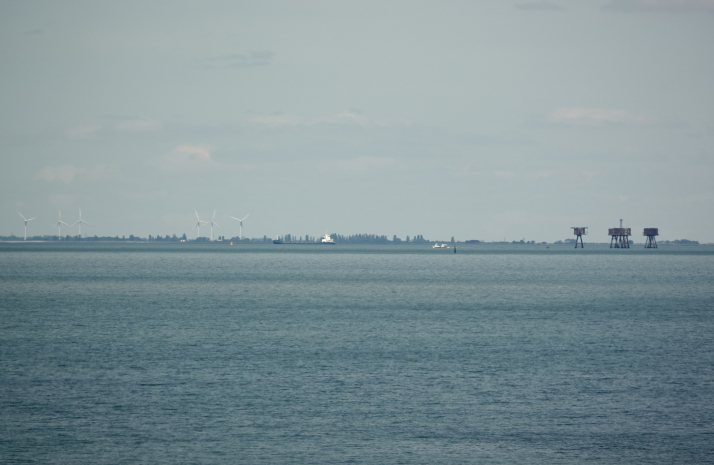 Red Sands Army Forts, Shipping & Foulness Island