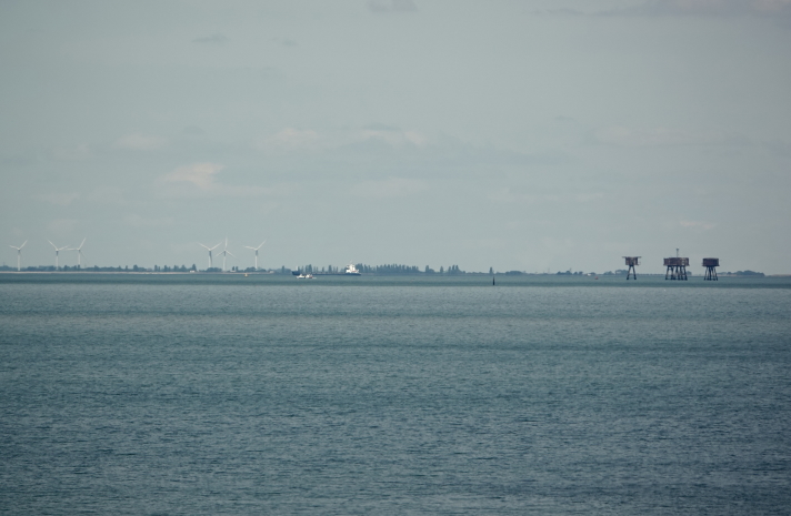 Red Sands Army Forts, Shipping & Foulness Island