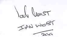 Ian West Signature
