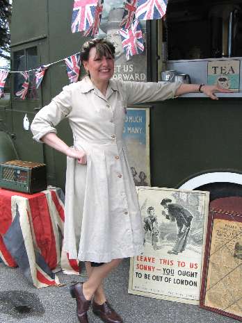 Joanne Bater in action