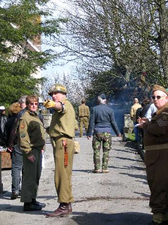 MP directing traffic