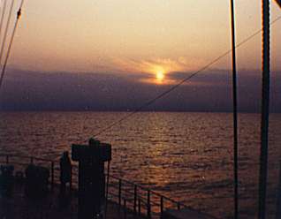 Sunset over Knock deep Sunset over Knock deep