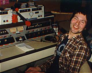 Glyn Richards on air Glyn Richards on air