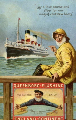 Ferry Queenborough Ferry Poster