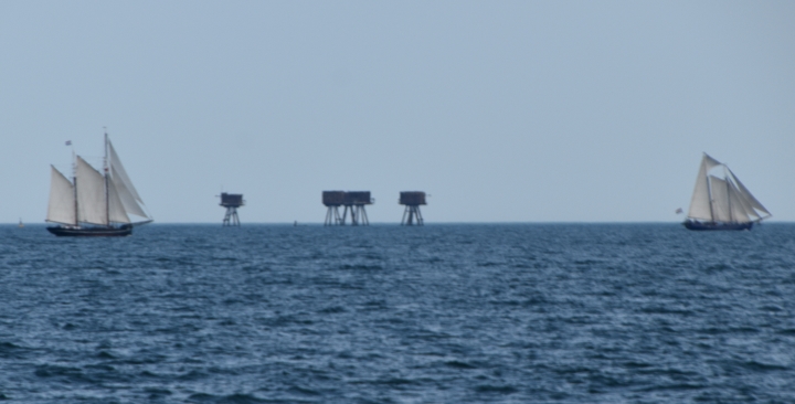 A pair of French Sailing Vessels