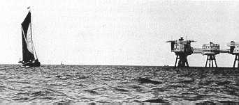 Sailing Barge Henry off the Nore
