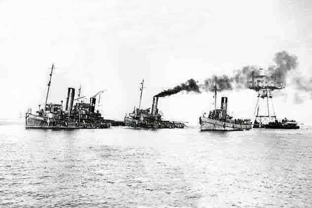 Nore Bofors Tower under Tow