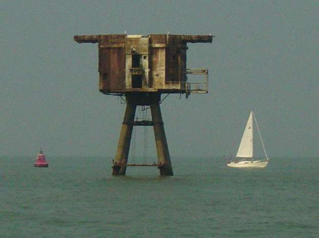 Red Sands Bofors Tower