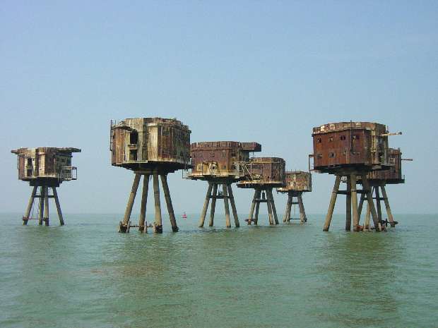 Red Sands 7 Fort cluster