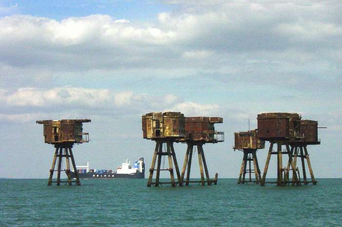 Shivering Sands Forts Shivering Sands Forts