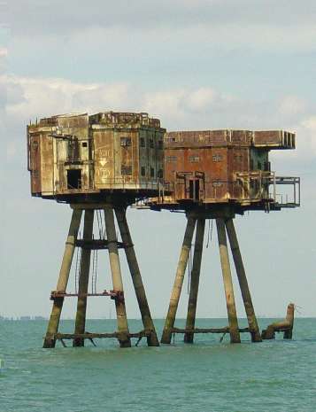 Shivering Sands G1 & Control Towers Shivering Sands G1 & Control Towers