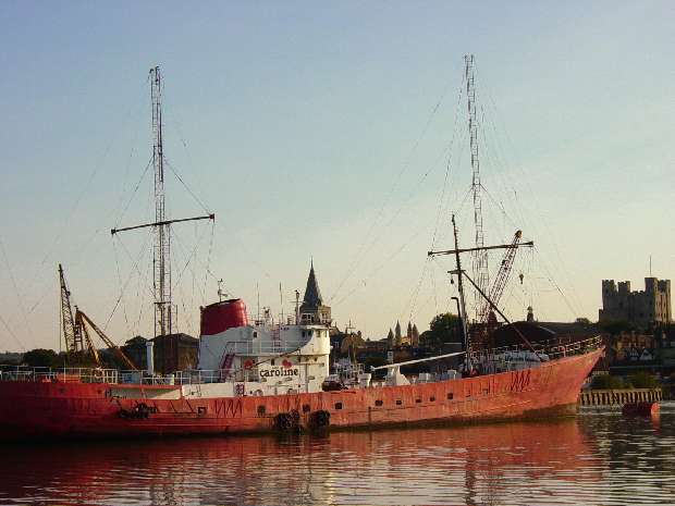 Ross Revenge by Rochester Bridge