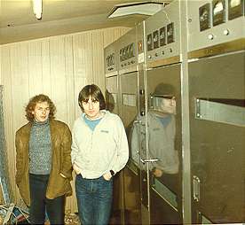 Keith & Terry in TX hut Keith & Terry in TX hut