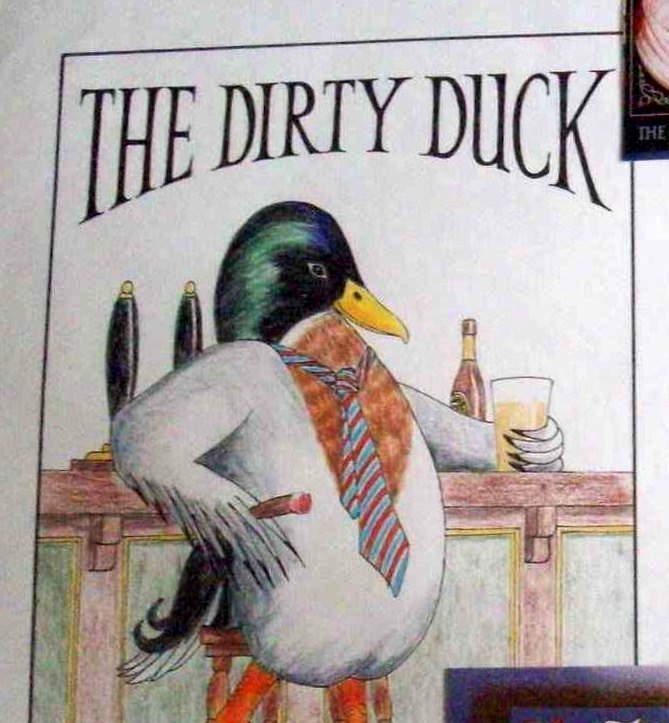 Dirty Duck Inn Menu