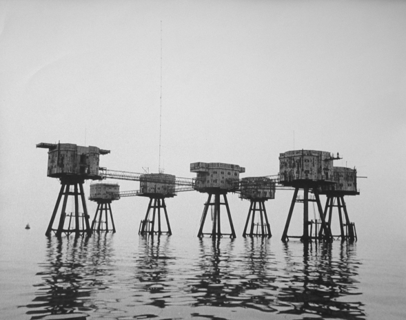 Red Sands Army Fort in 1965