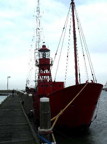 Close up of ship inner harbour pontoon