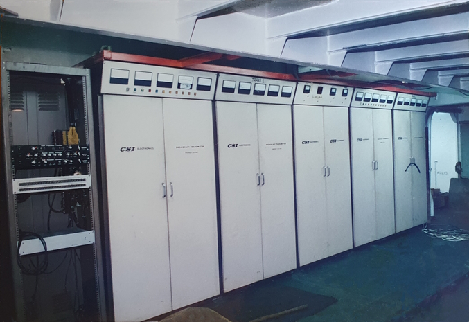 Processing, Patch Bay & CSI Transmitters