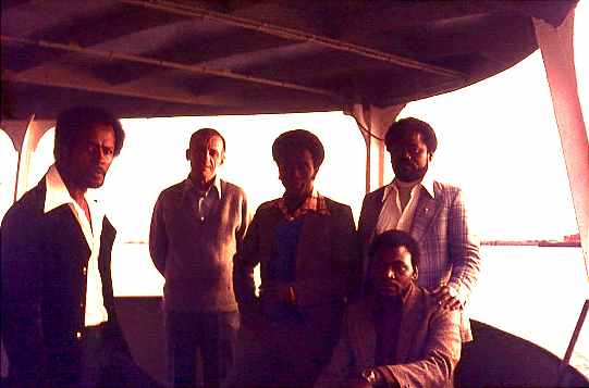 Ships crew about to leave Mebo 2 Ships crew about to leave Mebo 2