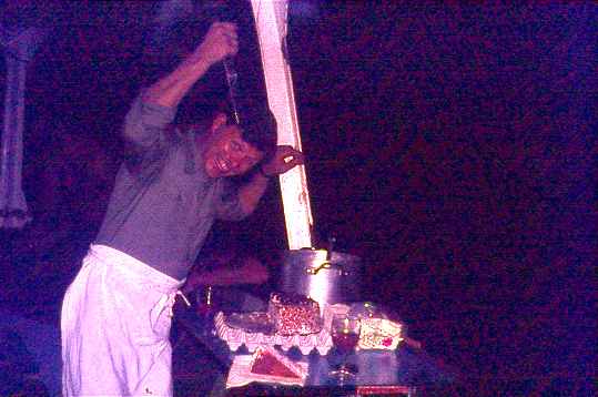 Alfonso does the BBQ Alfonso does the BBQ