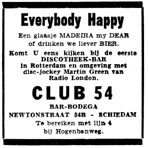 Martins Drive-In-Show press advert