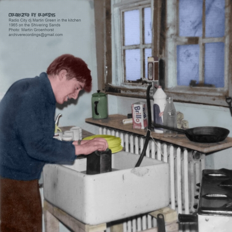 Martin Green in Galley