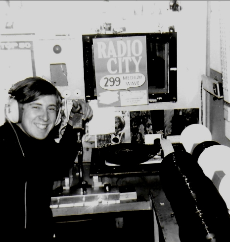 Martin in temporary studio 3