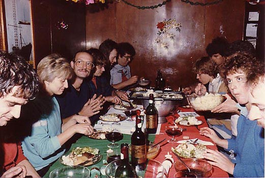 Christmas dinner 1984