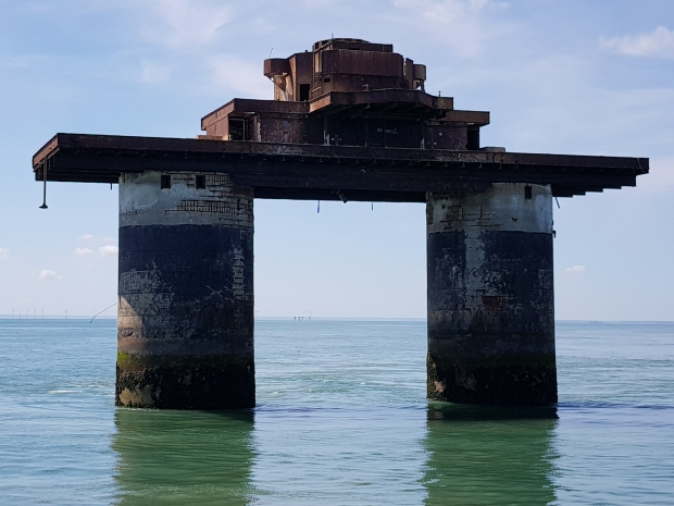 Knock John Naval Fort looking South West Knock John Naval Fort looking South West
