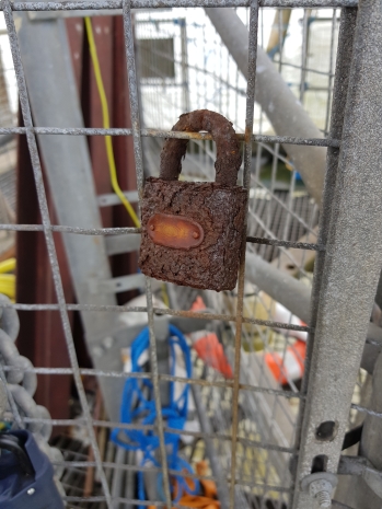 Rusty Padlock Rusty Padlock