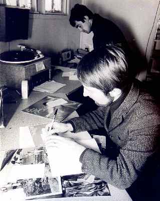 Stephen West show prep in library Stephen West show prep in library