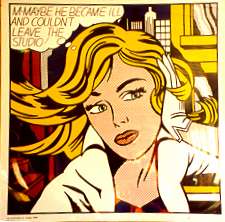 Roy Leichtenstein poster Roy Leichtenstein poster