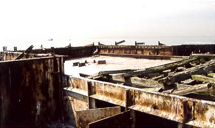 Bofors roof gun mount detail